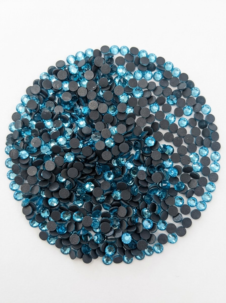 نگین حرارتی dmc ابی سایز 16